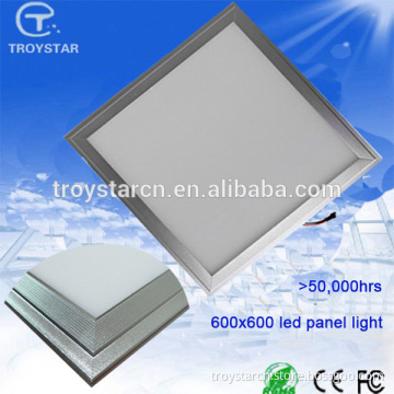 50000 hours lifespan 3 years warranty 3000lm 3000k 6000k slim square 36w 60x60 cm led panel lighting